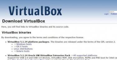 Virtualbox установка Windows XP